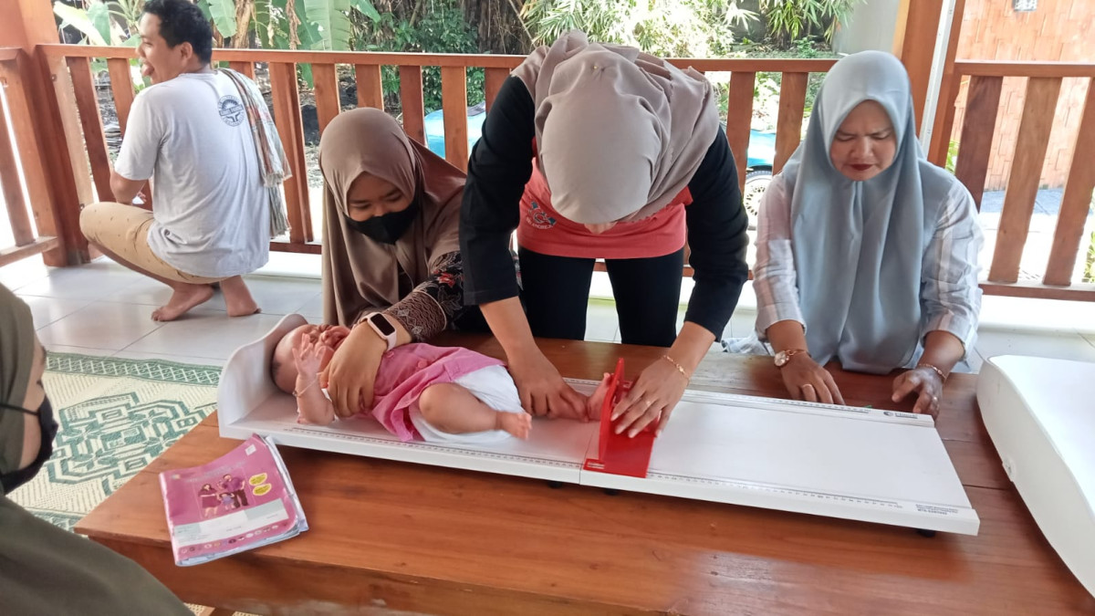 Kegiatan Posyandu balita kasuari malangrejo