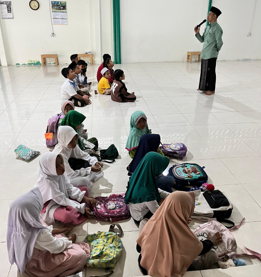 Murojaah Juz 30 Santri TPQ Al-Amin Pokoh