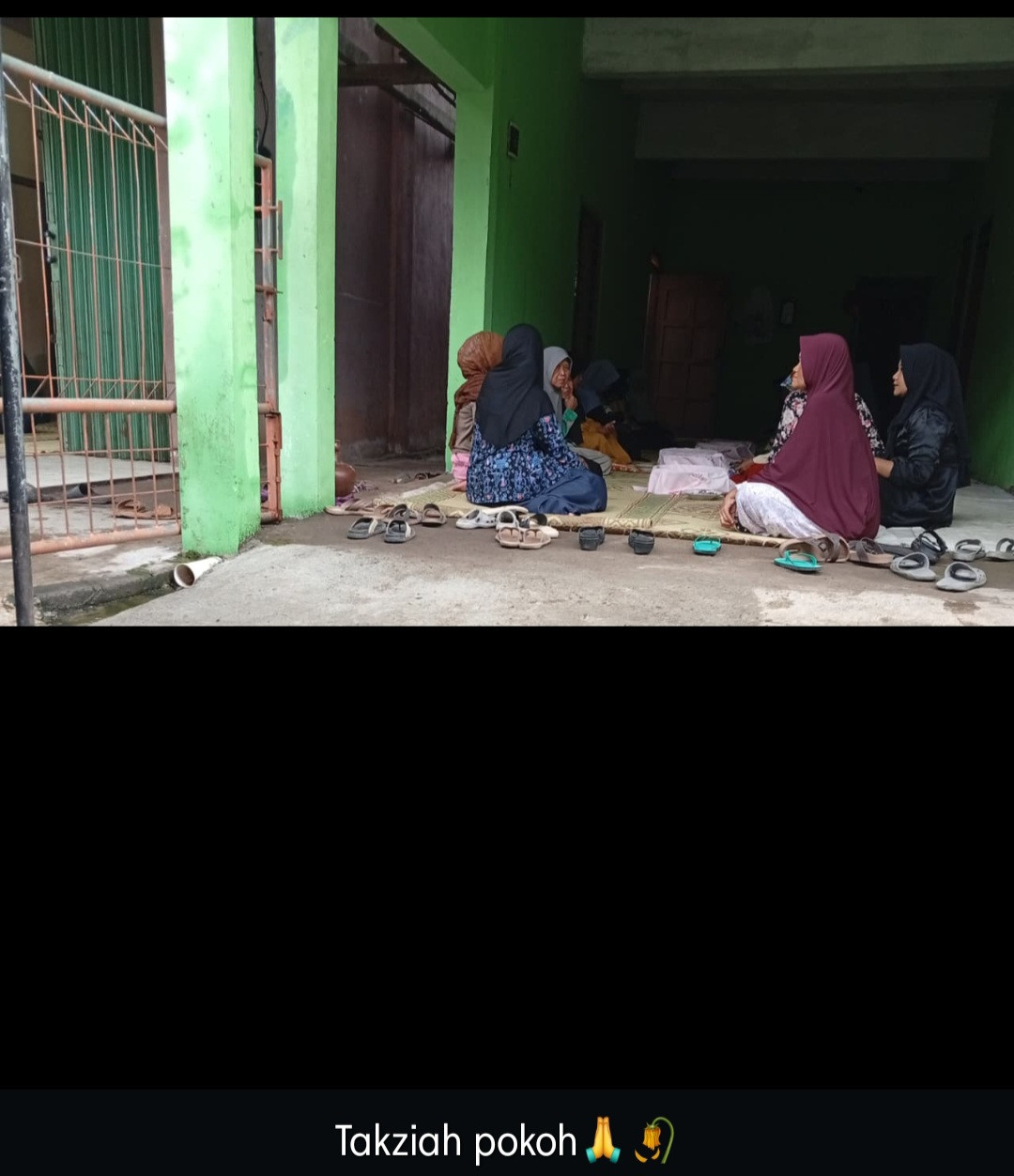 Takziah Alm Ibu Walyuni Warga RT 02 Pokoh