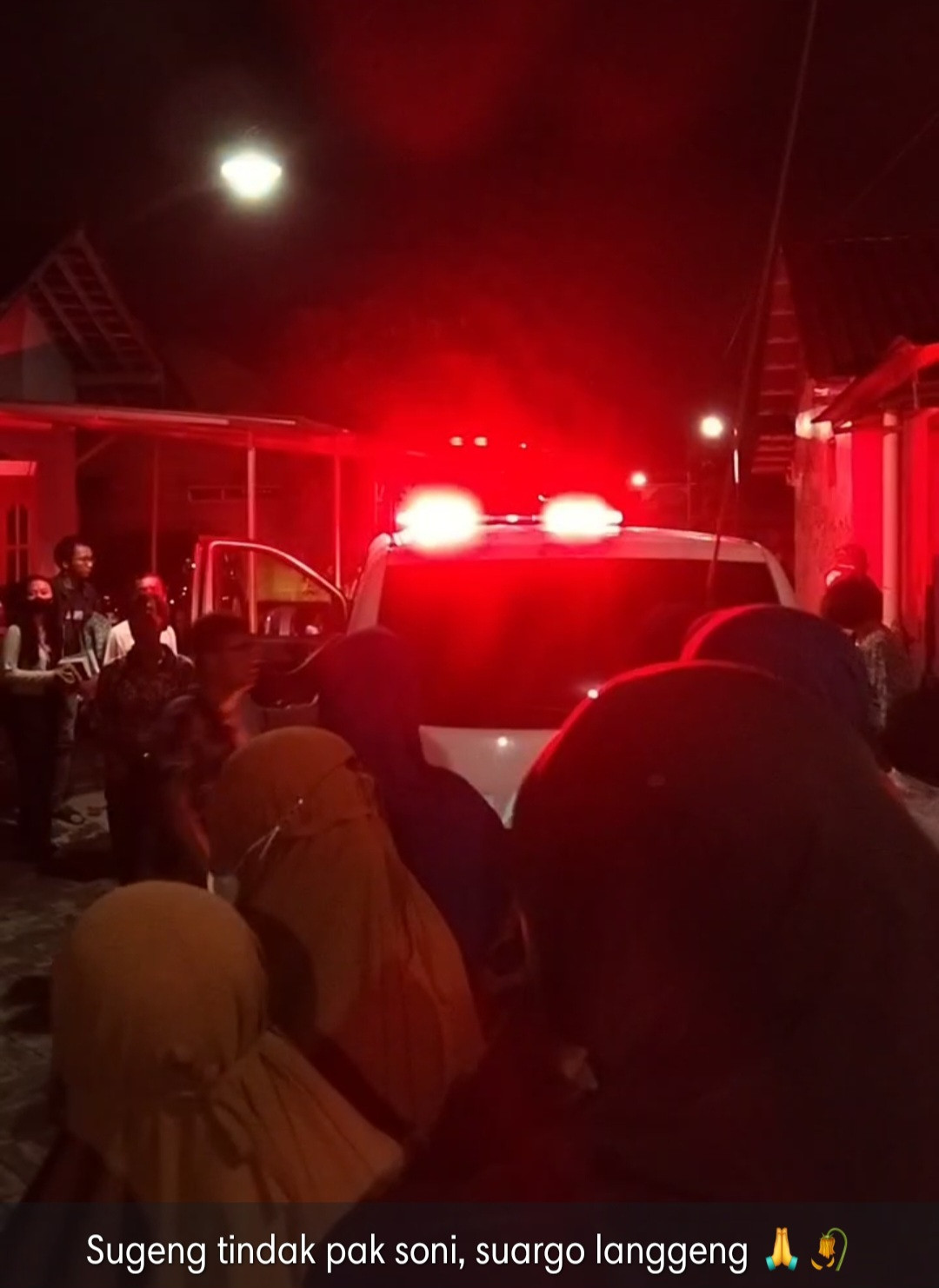 Pemberangkatan Jenazah Warga RT 03 Pokoh Ke Rumah Duka Di Klaten