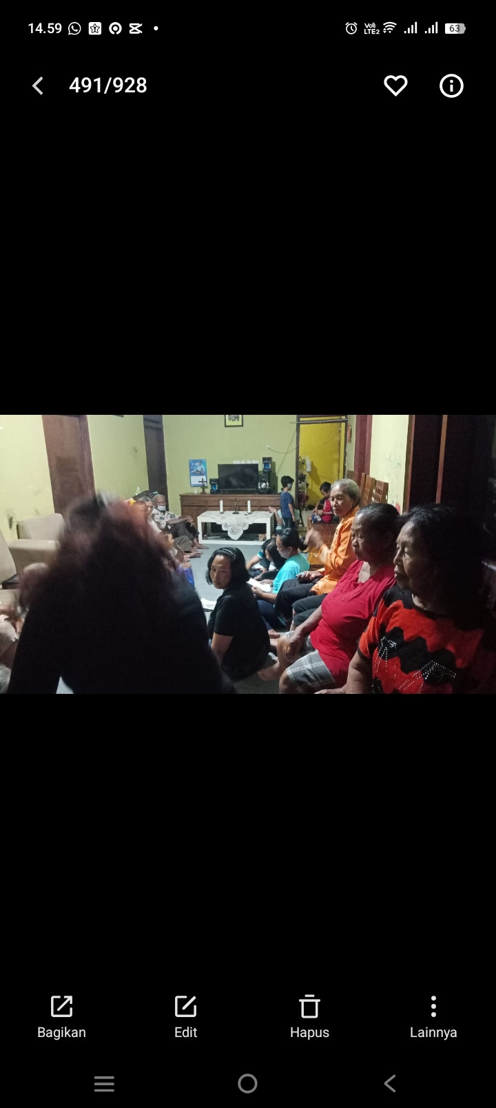 Rosario umat katolik sawahan kidul