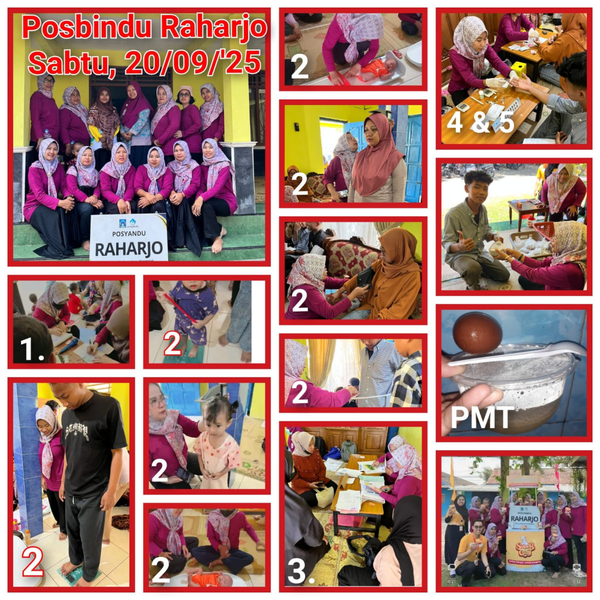 Posyandu Terpadu Raharjo Sempu September 2025