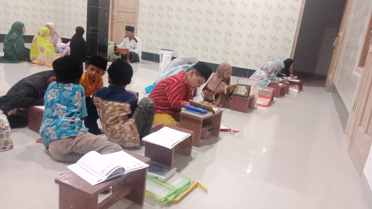 Kegiatan TPQ Masjid Baitunnur Sempu Wedomartani