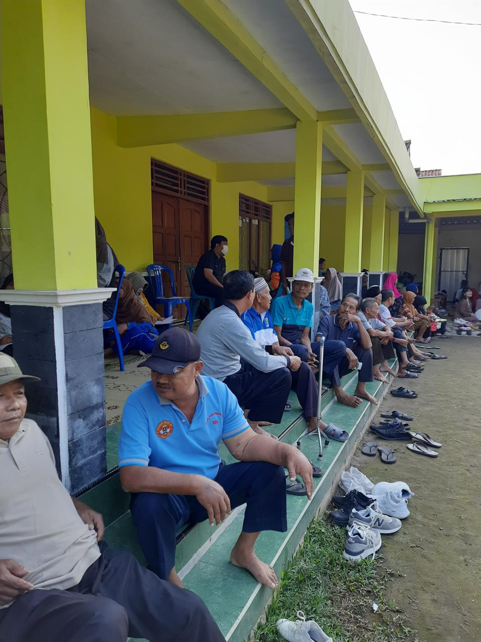 Posyandu Lansia Raharjo Sempu Cek Kesehatan Gratis Bersama RS Condong catur