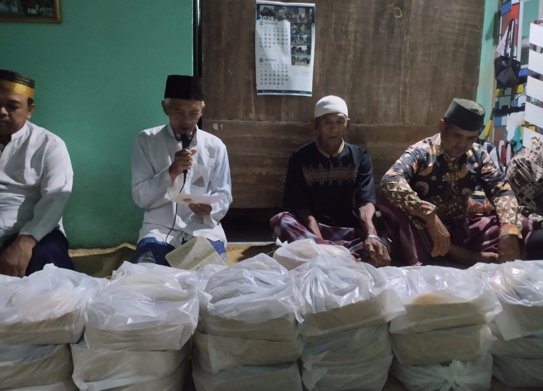 Kenduri Tasyakuran Kelahiran Warga RT 03 Pokoh