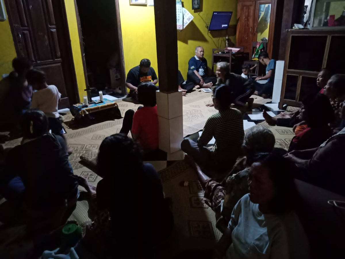 Rosario umat katolik sawahan kidul