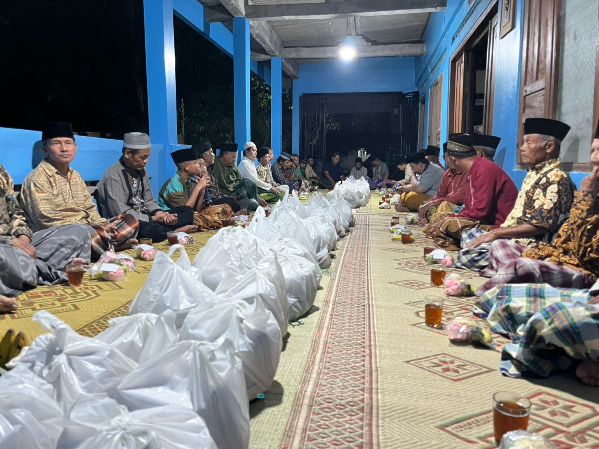 Tahlil 40harian warga Gandok Sempu