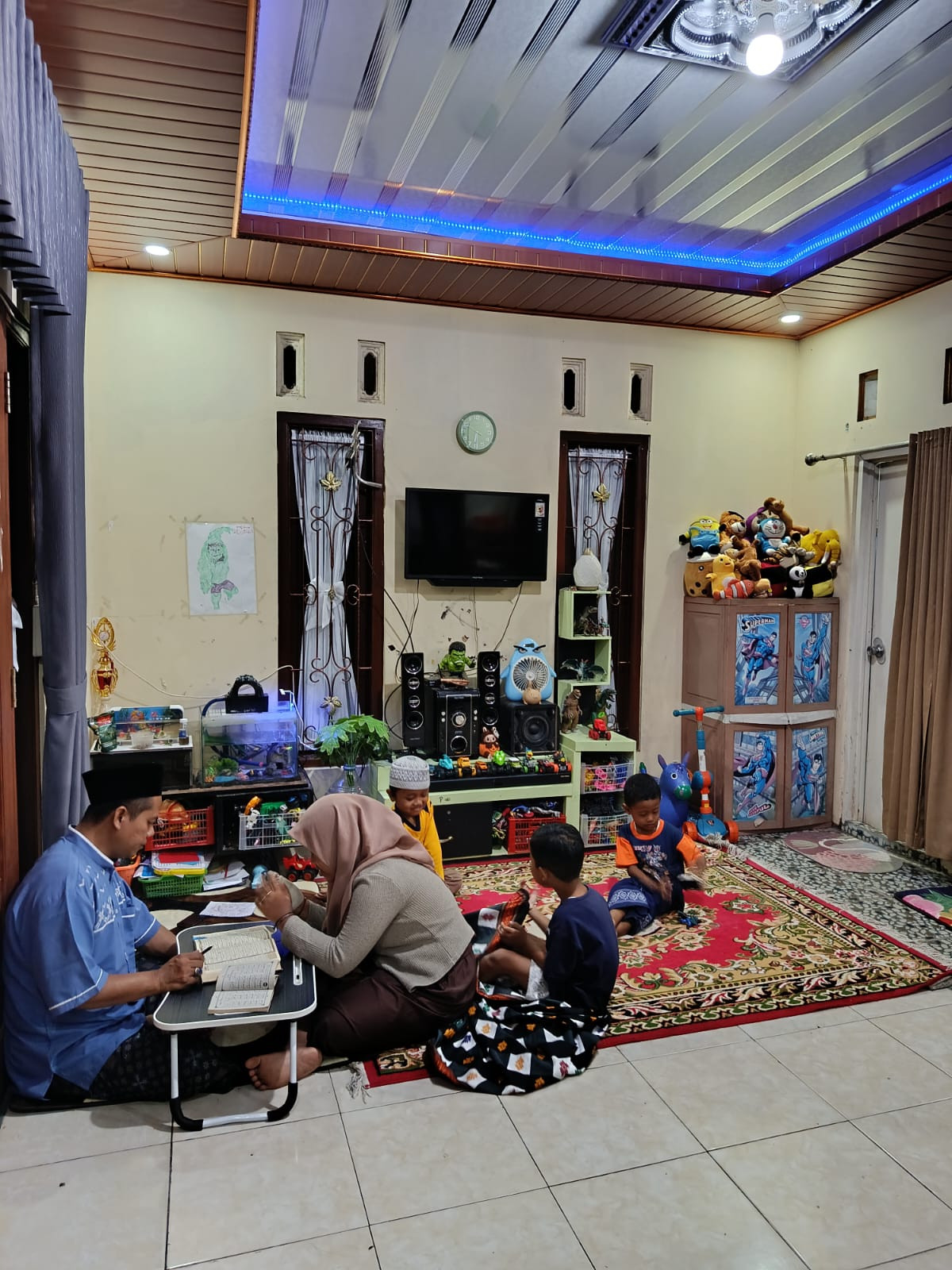 Kegiatan Mengaji Anak" Padukuhan Wonosari