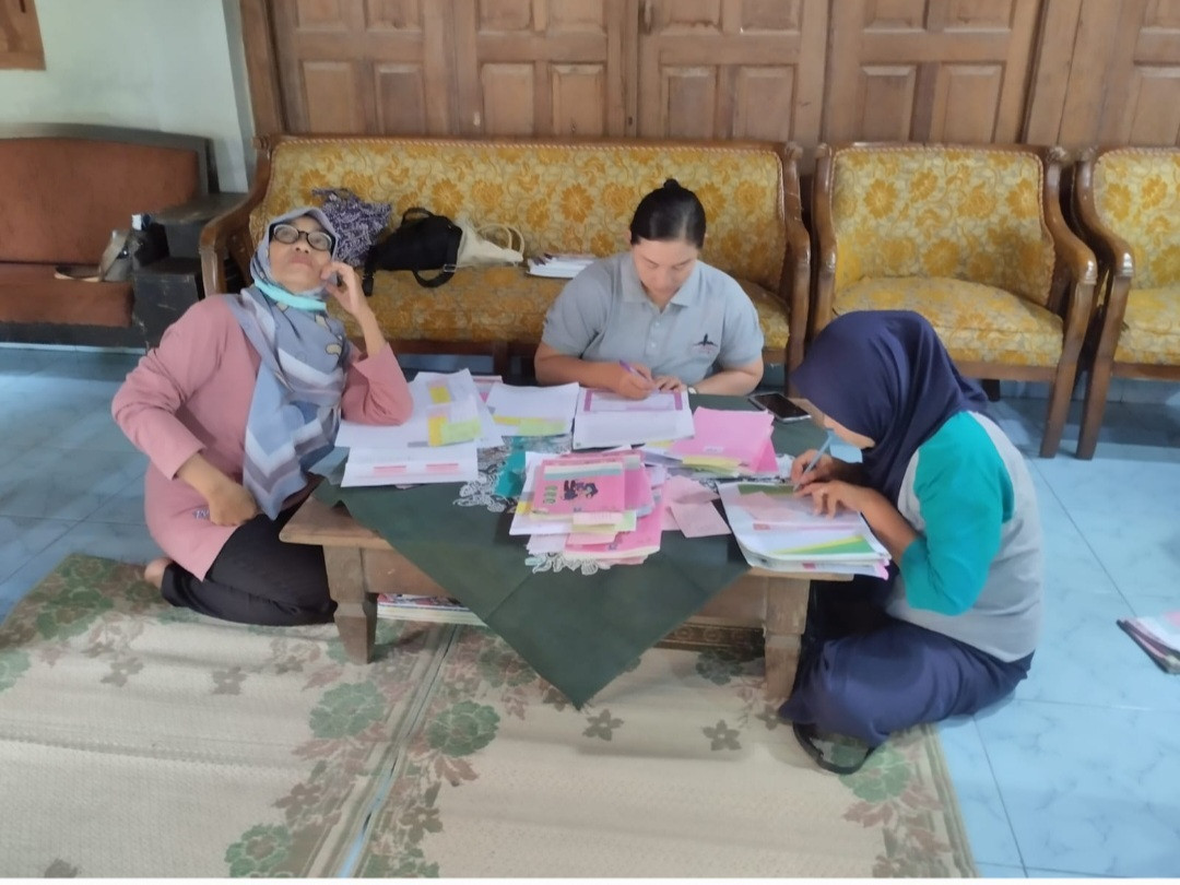 Pembinaan Administrasi Posyandu Balita Pokoh Dari Puskesmas Ngemplak 2