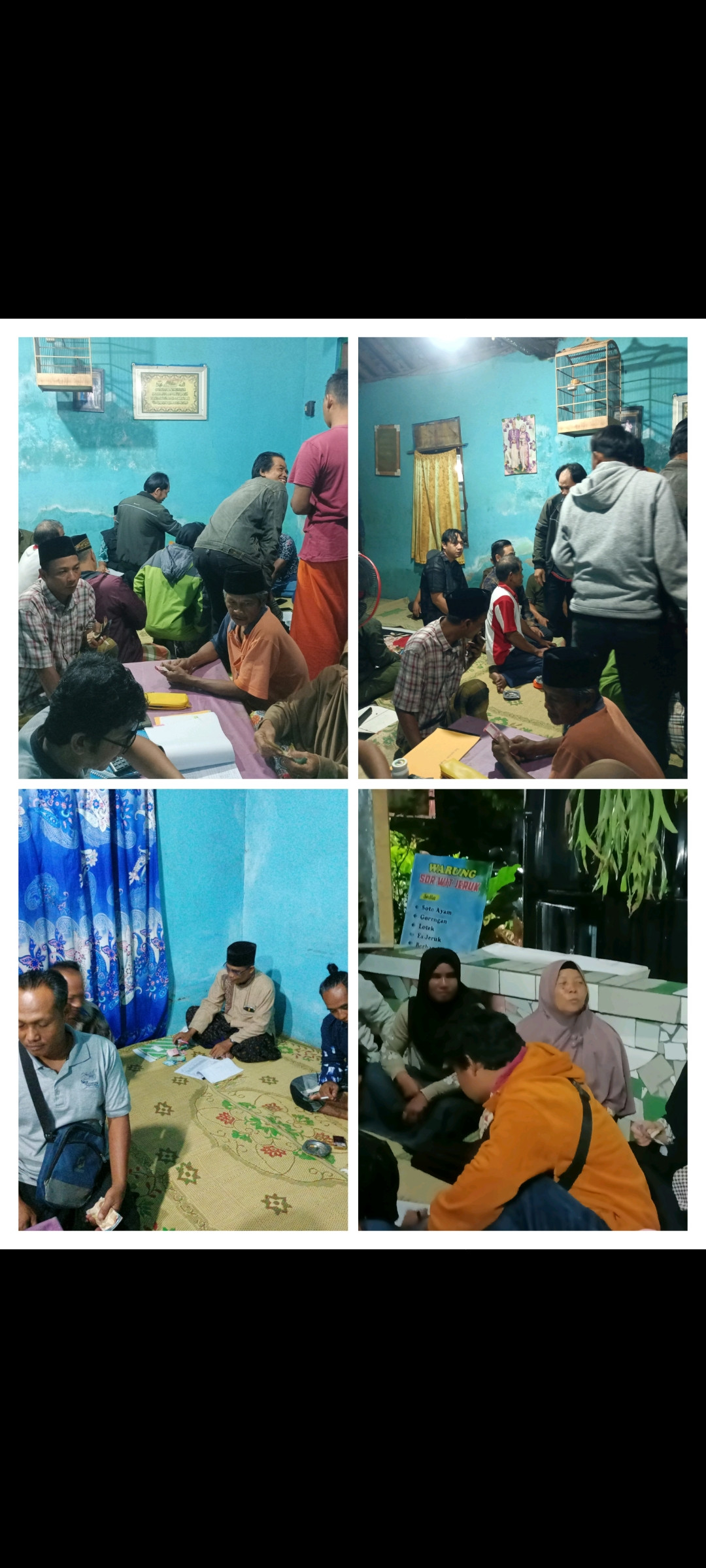 Pertemuan rutin RT 01 RW 51 terung padukuhan krandon