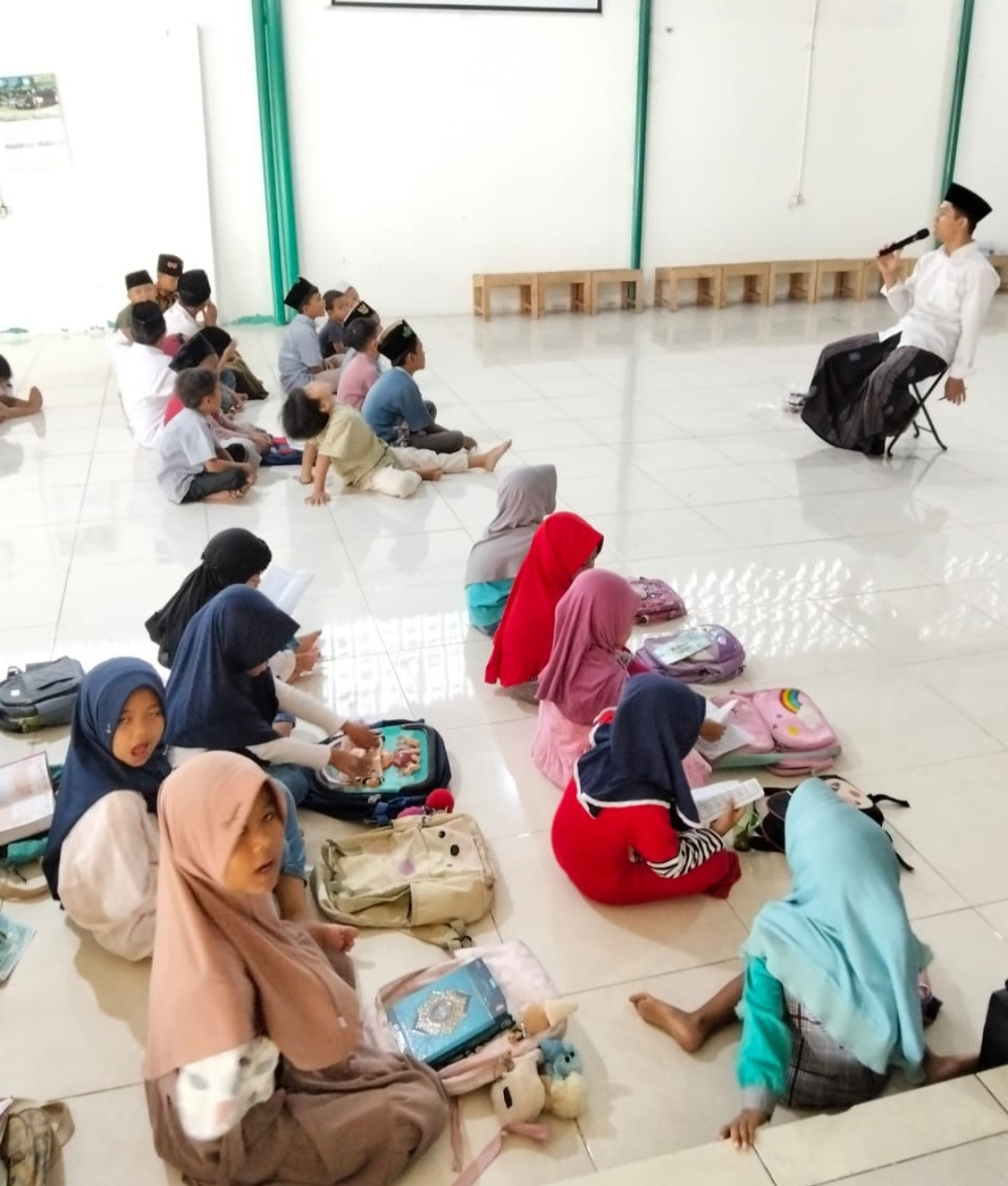 Murojaah Juz 30 Santri TPQ Al-Amin Pokoh