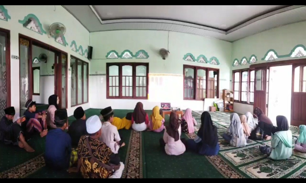 Kegiatan TPA anak" padukuhan Wonosari