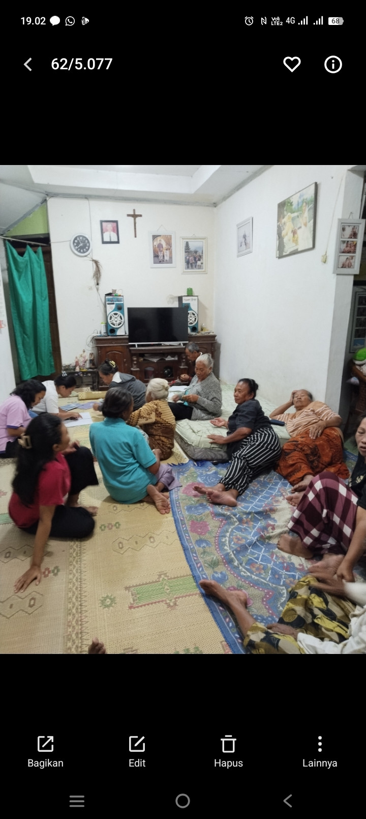 Pertemuan ibu rt 3,sawahan kidul