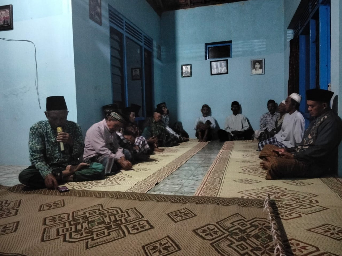 Tahlilan di Padukuhan Sawahan Lor