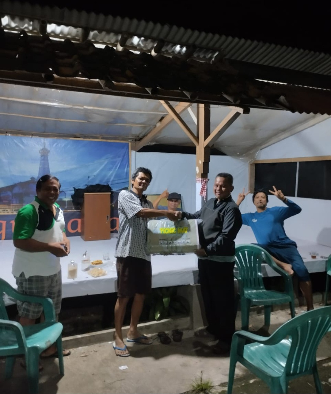 Sambang Pantau Kegiatan Pos Ronda RW 21 Oleh Pak Dukuh Pokoh