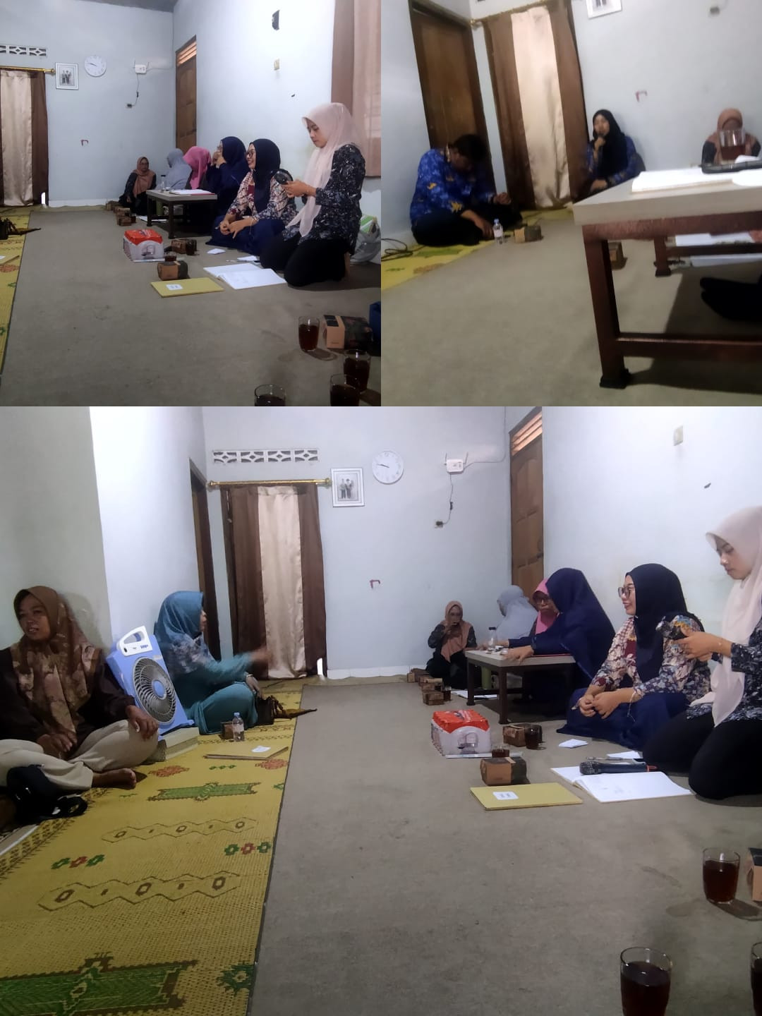 Kader padukuhan Tegalsari menghadiri undangan pertemuan imp kelompok 3