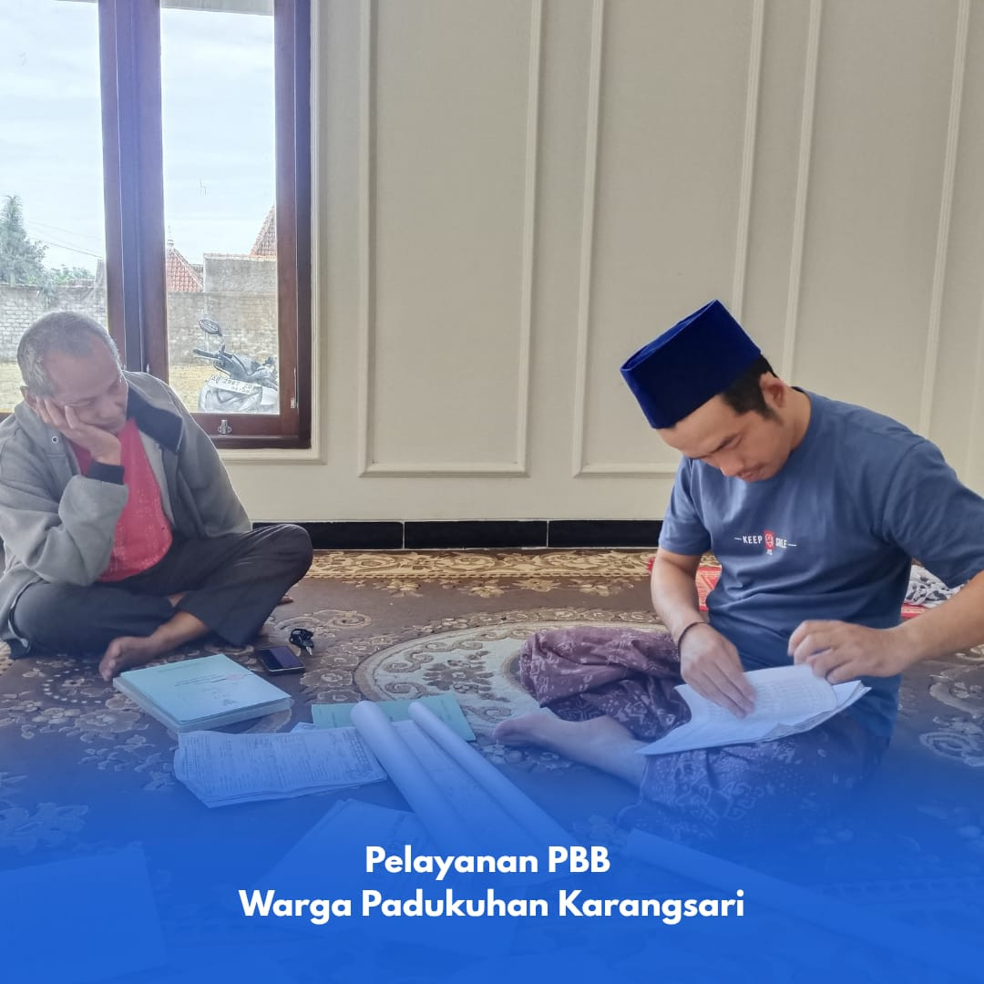 Pelayanan PBB Warga Padukuhan Karangsari
