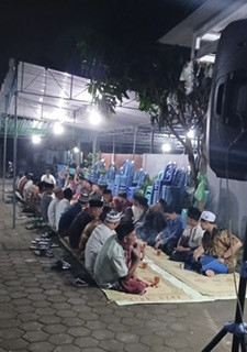 Tahlil di Kregan Sanggrahan