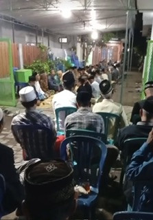 Tahlil 7 hari di Kregan Sanggrahan