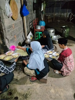 Rewang di Kregan Sanggrahan