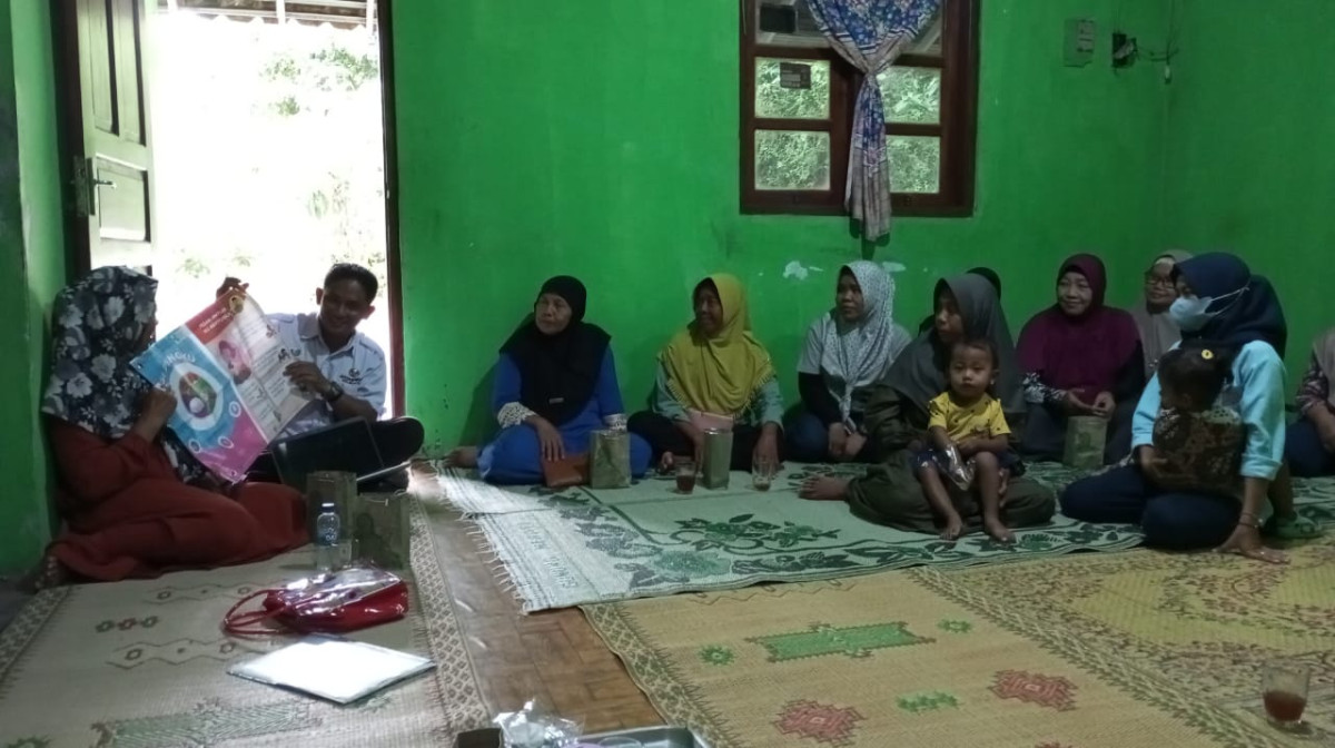 Pertemuan rutin PKH Padukuhan Sempu