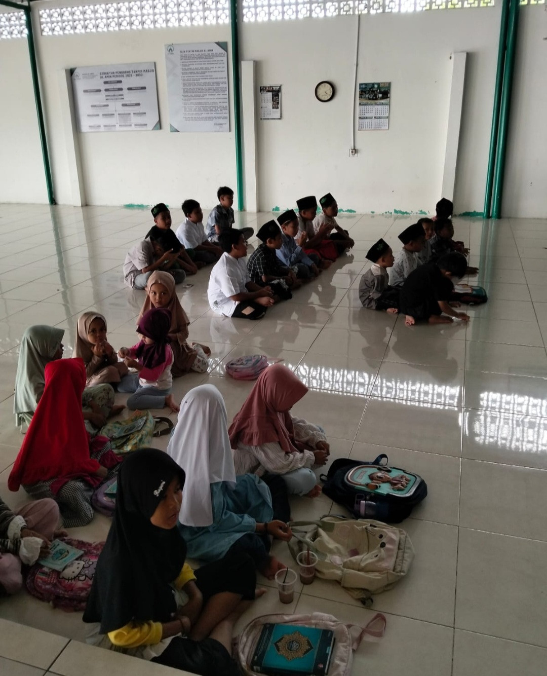 Murojaah Juz 30 Santri TPQ Al-Amin Pokoh