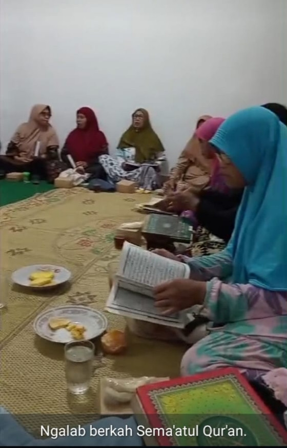 Semaan Al Qur'an di Rumah bapak Ngatiran Padukuhan Krapyak