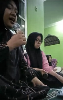 Latihan rutin hadroh Sanggrahan