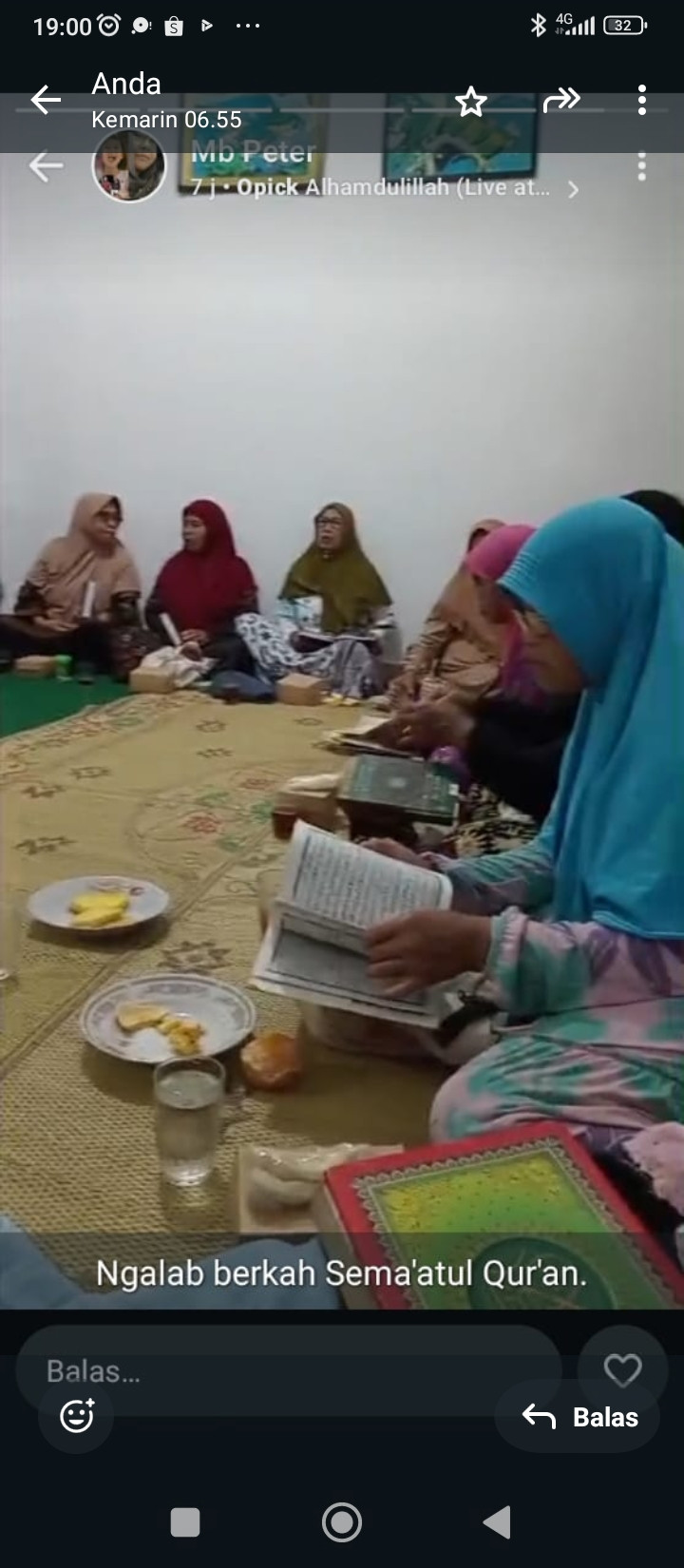 Semaan Al Quran bersama Krapyak