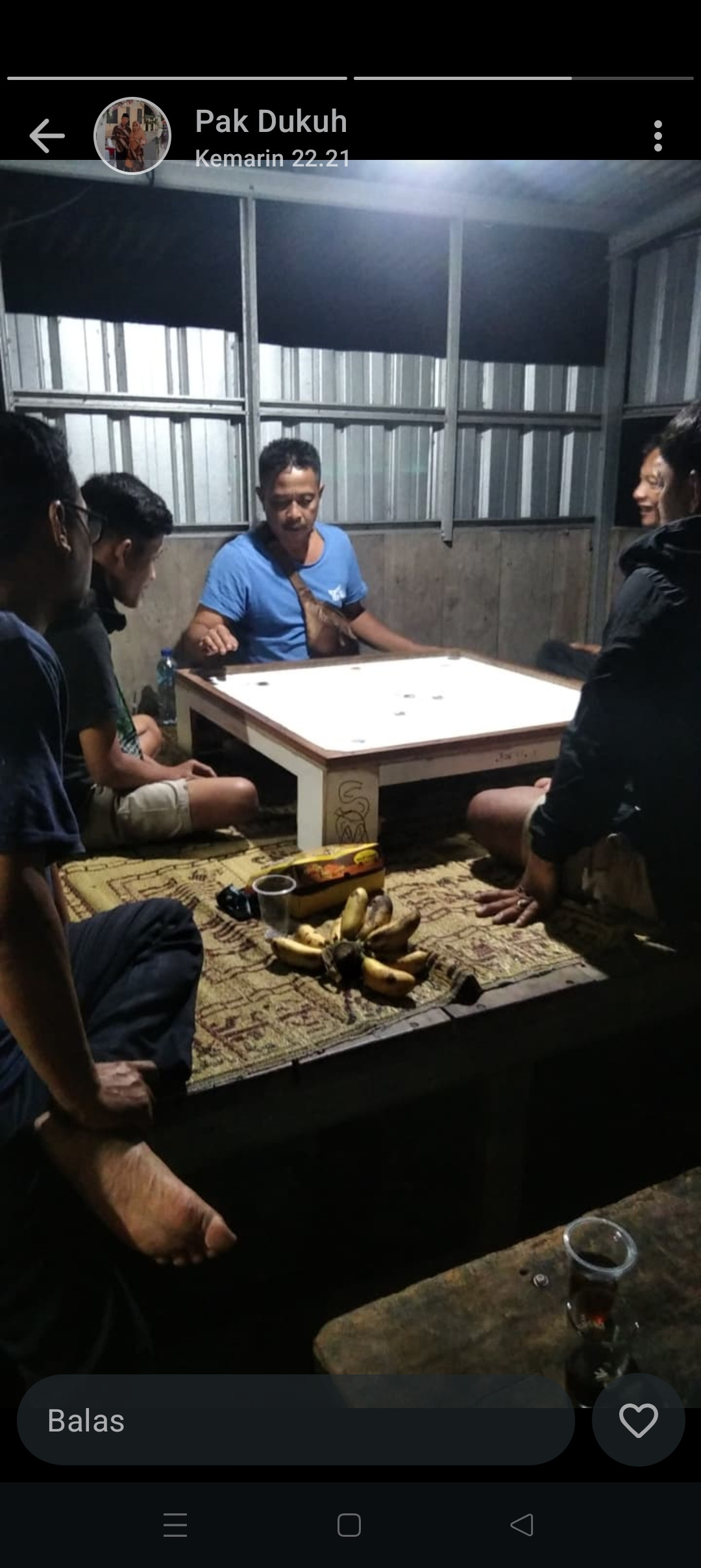 Kegiatan ronda warga RT 02 Jetis Wedomartani