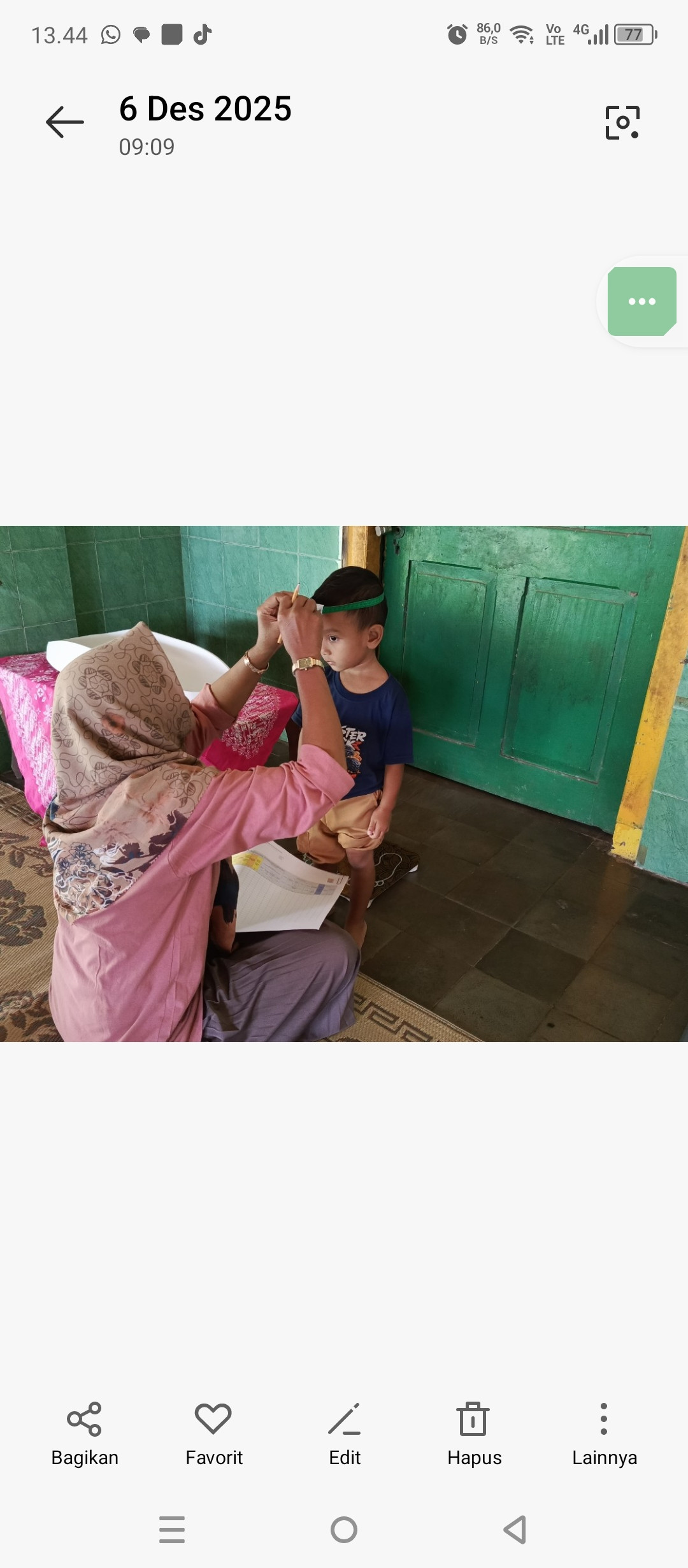 Pengukuran lingkar kepala