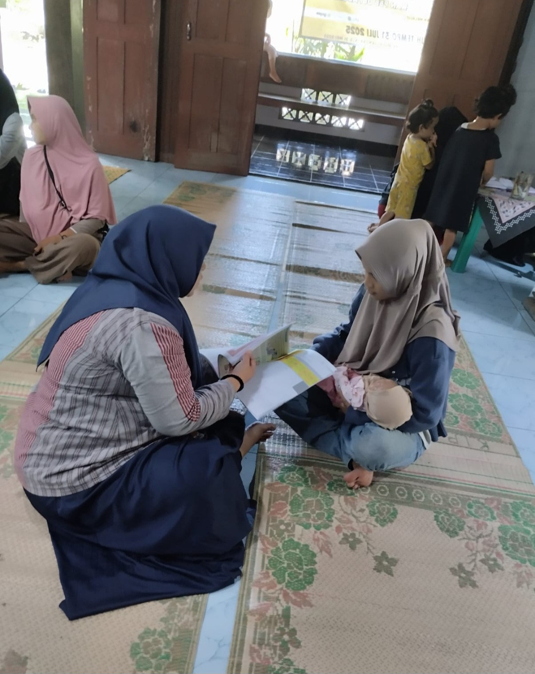 Pendampingan Busui dan Balita Anggota Baru Posyandu Balita Pokoh