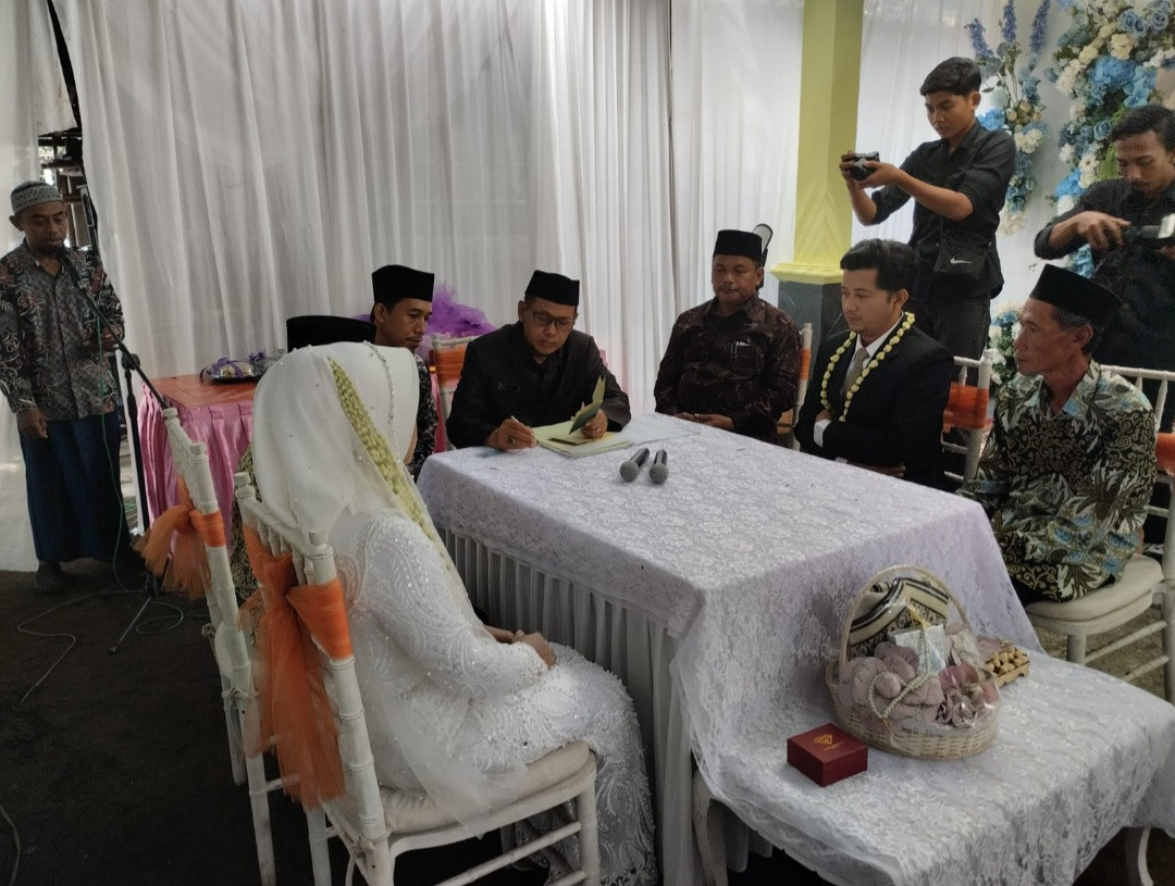 Prosesi Akad Nikah Warga RT 04 Padukuhan Pokoh