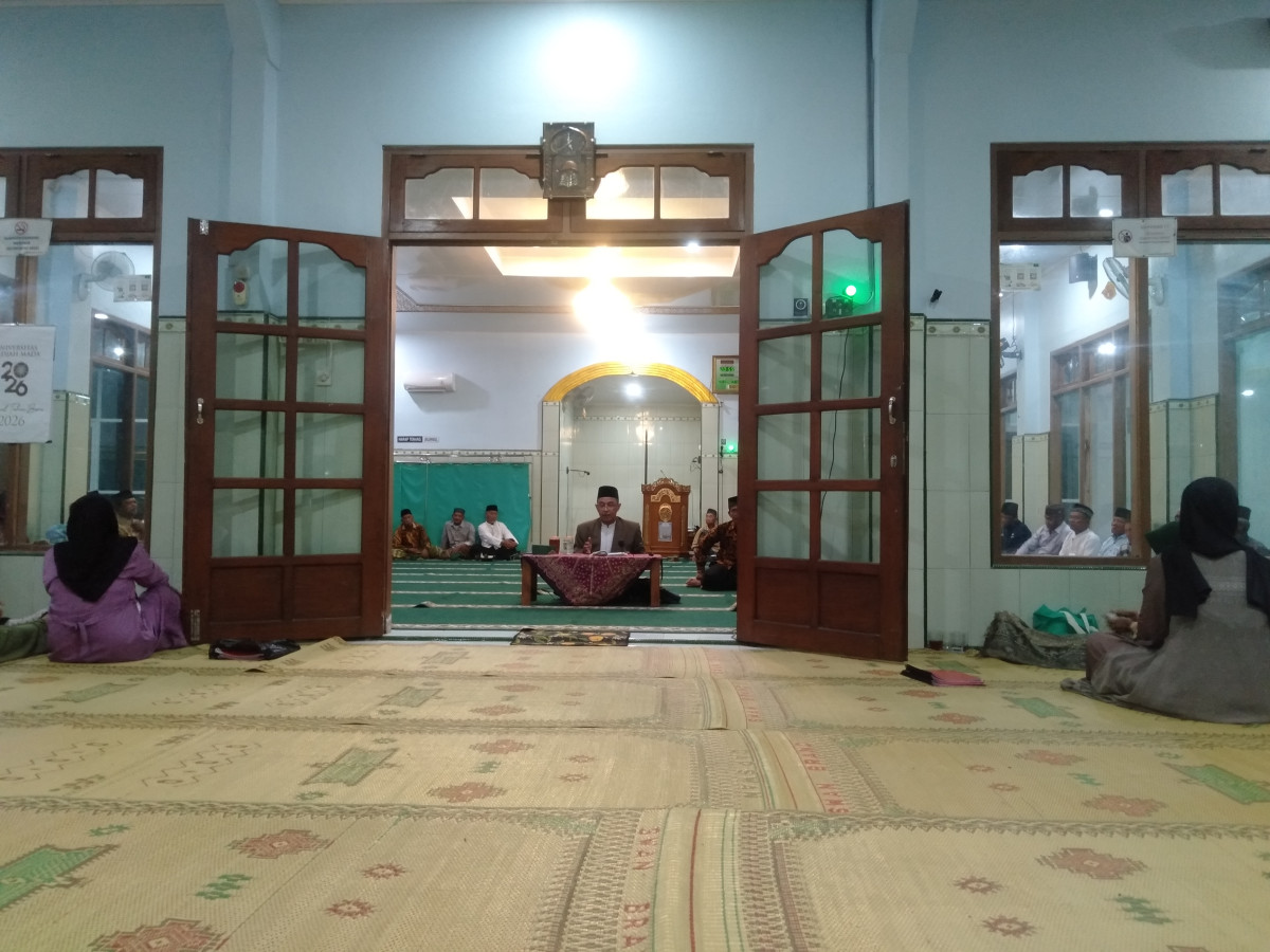 Pengajian malam selesai saren