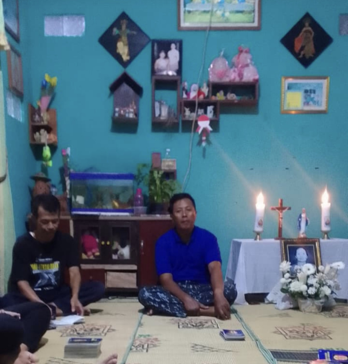 Doa memule hari pertama lingkungan Elizabeth