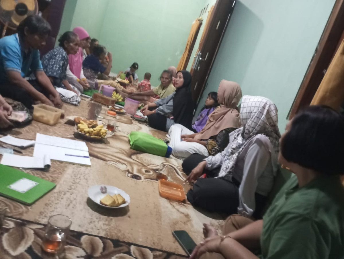 Pertemuan rutin RT Demangan