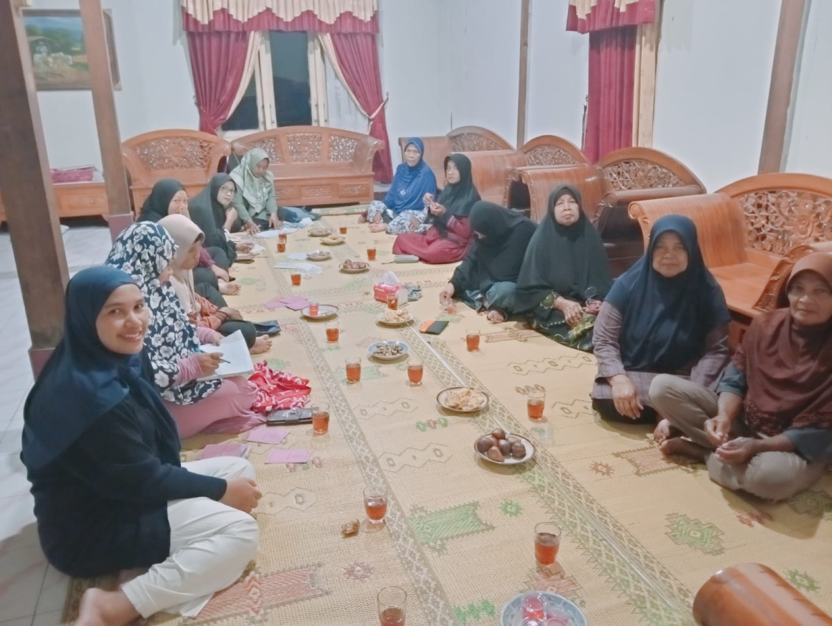 Pertemuan Dasawisma durian Padukuhan Krajan