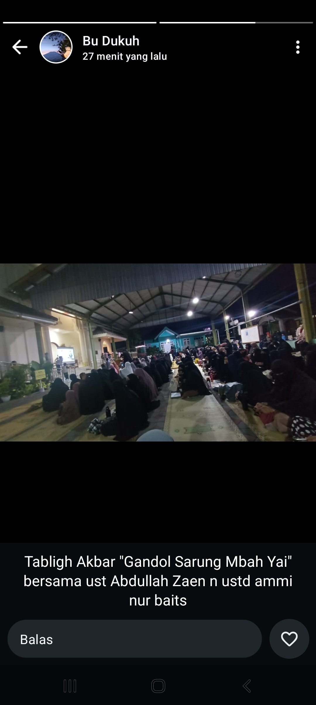 Pengajian Akbar oleh MIPS Krajan