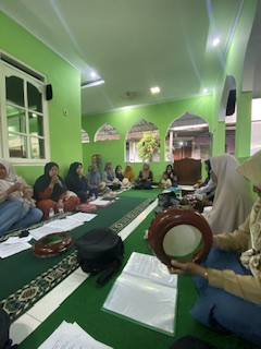 Latihan rutin hadroh Sanggrahan