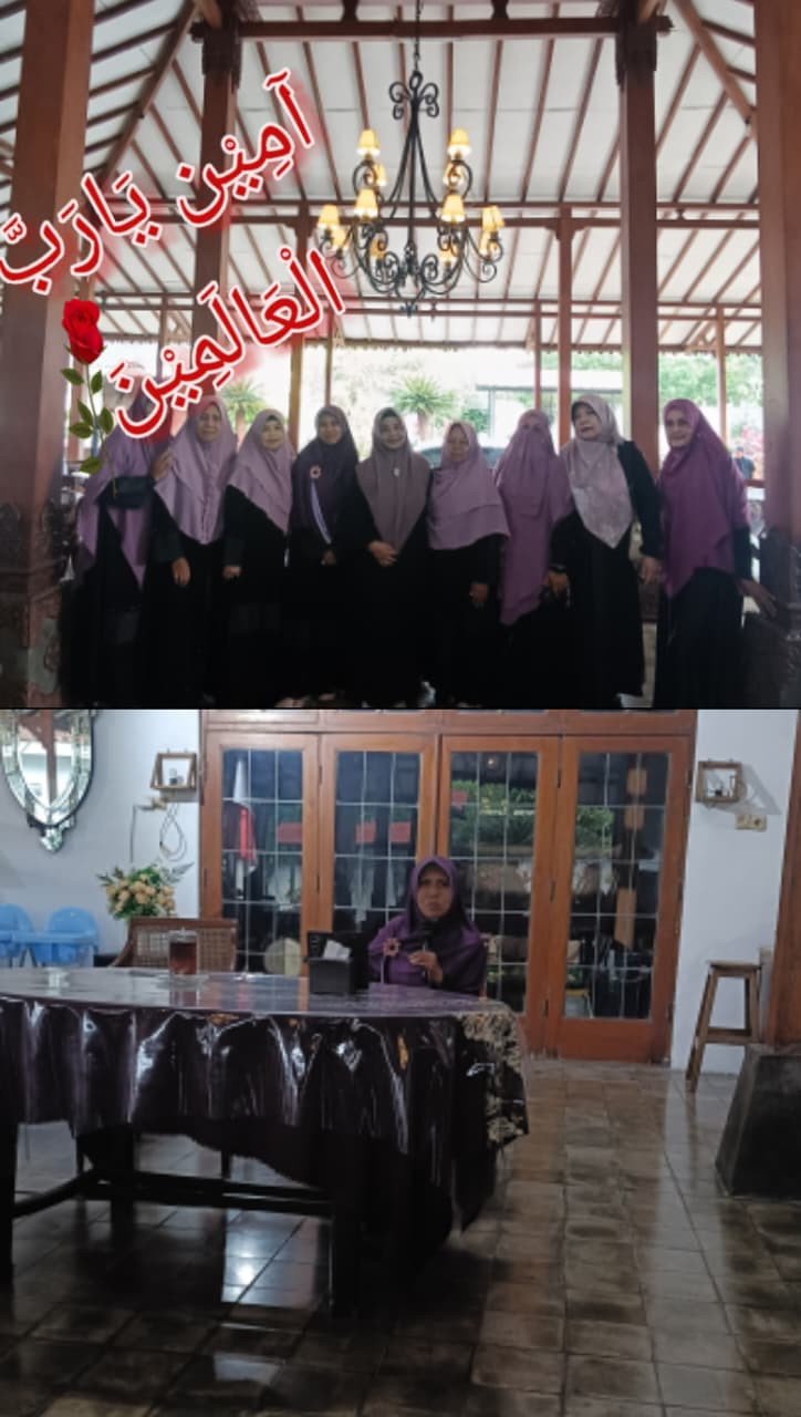 Kegiatan pengajian mt Annisa gebang RT 06 di pendopo soeboer Jetis wedomartani Ngemplak