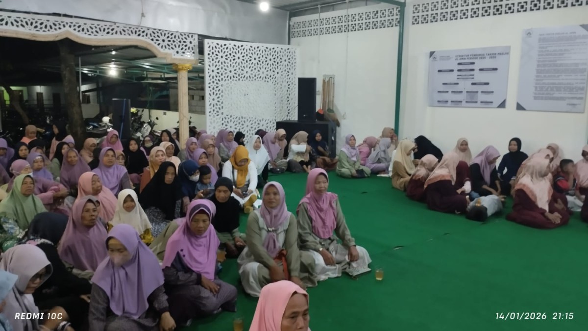 Pengajian Memperingati Isra Miraj Nabi Muhammad SAW 1447H Masjid Al-Amin Pokoh