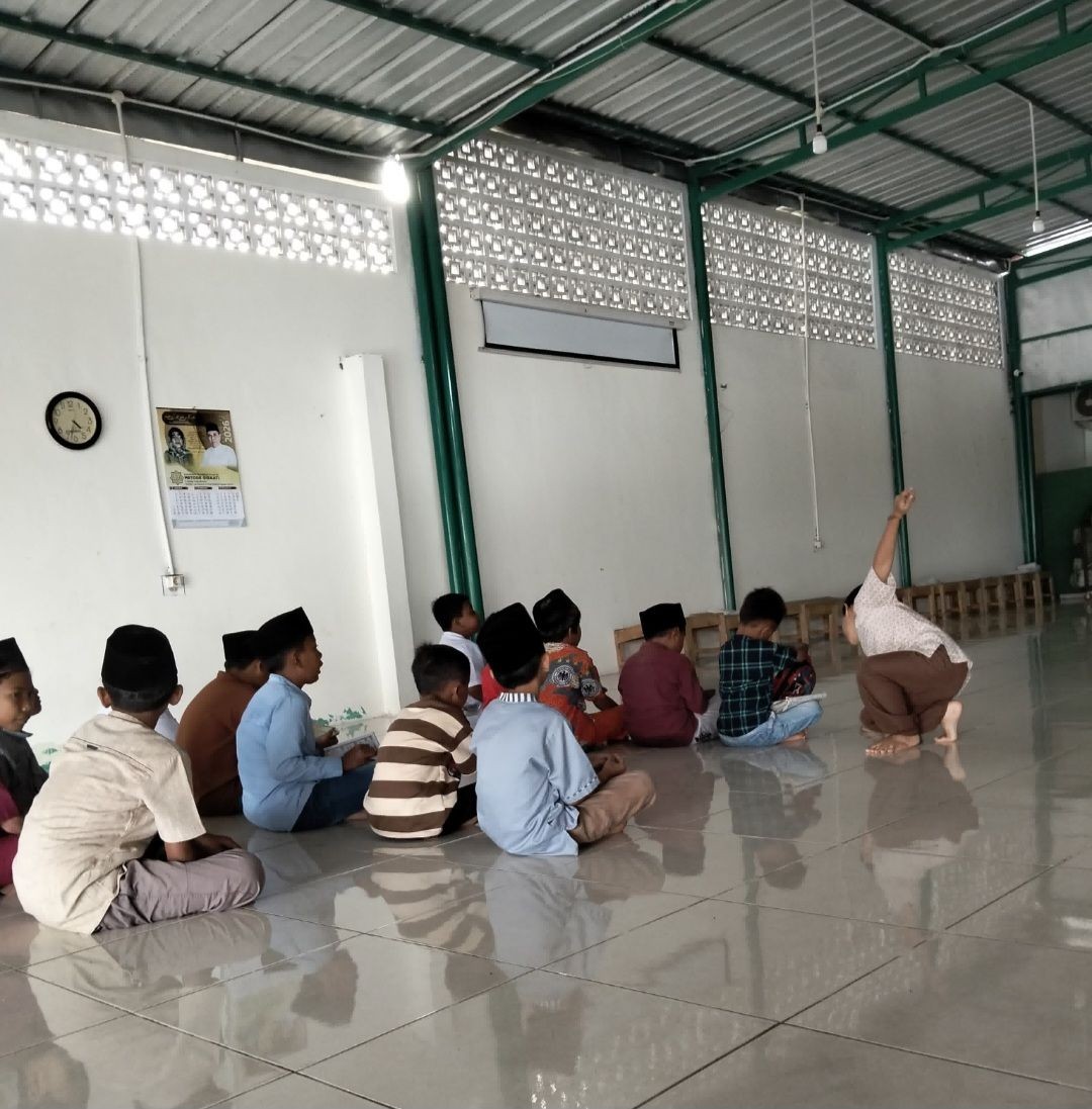 Murojaah Juz 30 Santri TPQ Al-Amin Pokoh