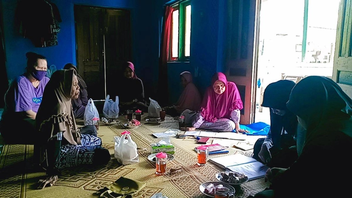 Pertemuan Dasawisma markisa Padukuhan Krajan