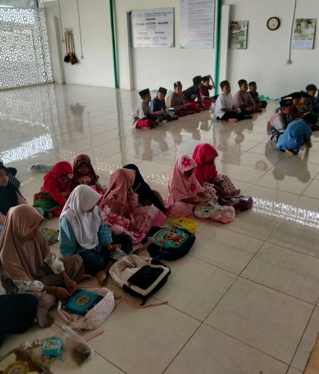 Murojaah Juz 30 Santri TPQ Al-Amin Pokoh