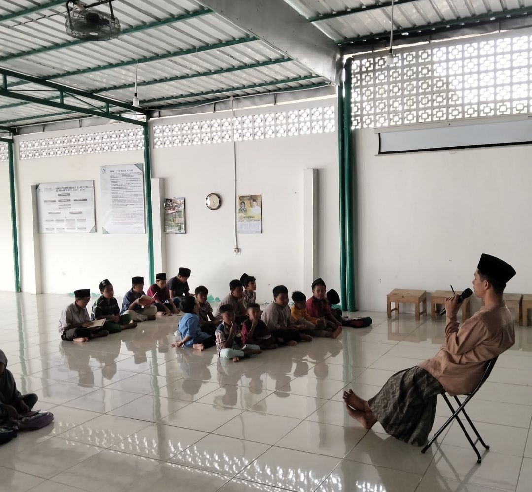 Murojaah Juz 30 Santri TPQ Al-Amin Pokoh