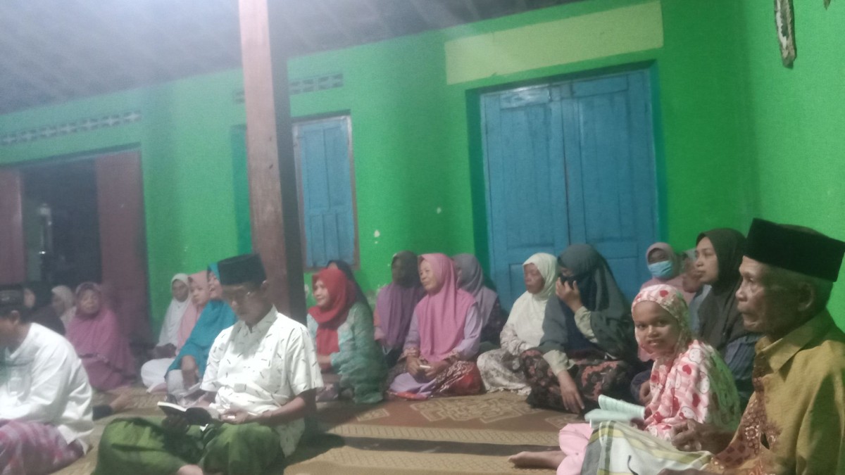 Aktivitas warga amalan yasinan warga gedongan lor