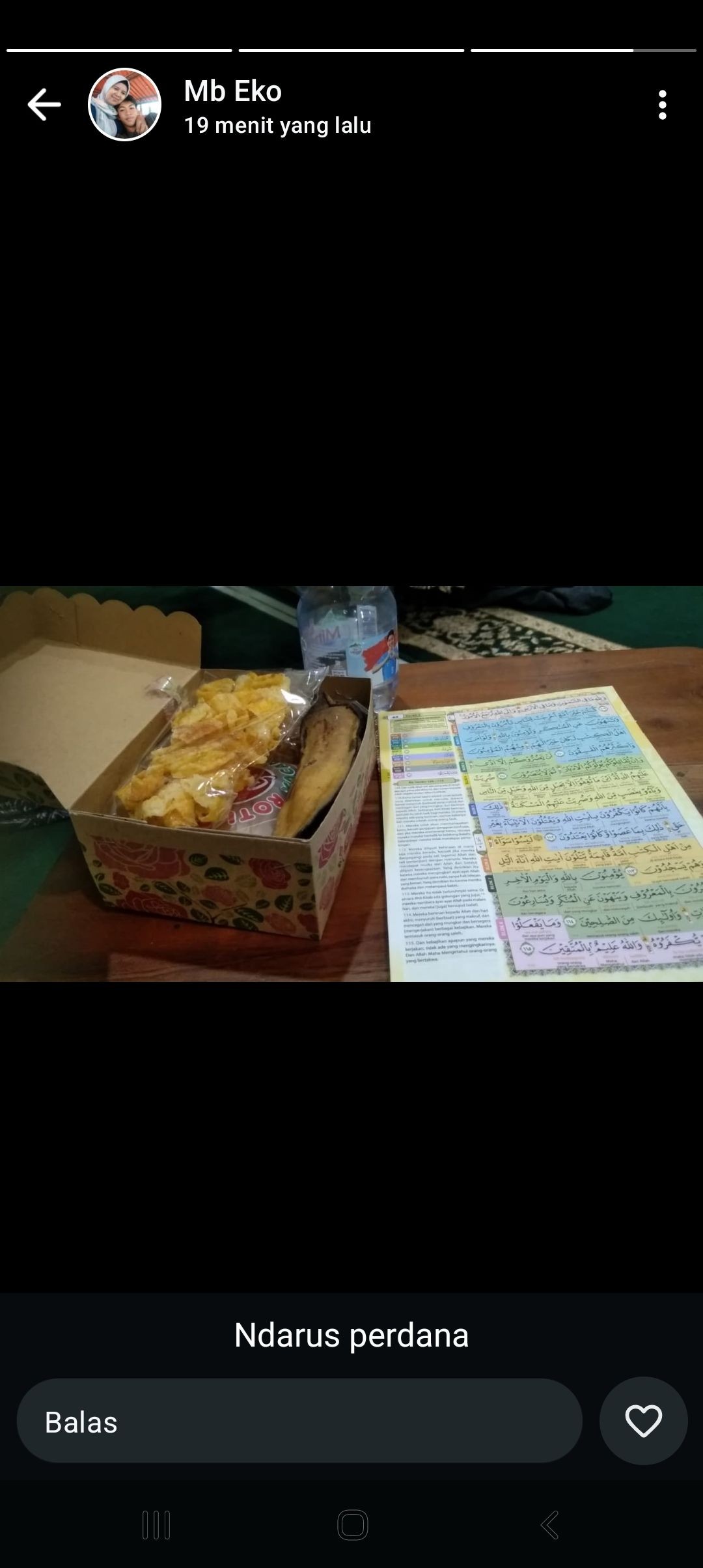 Tadarus Al quran oleh ibu2 warga krajan