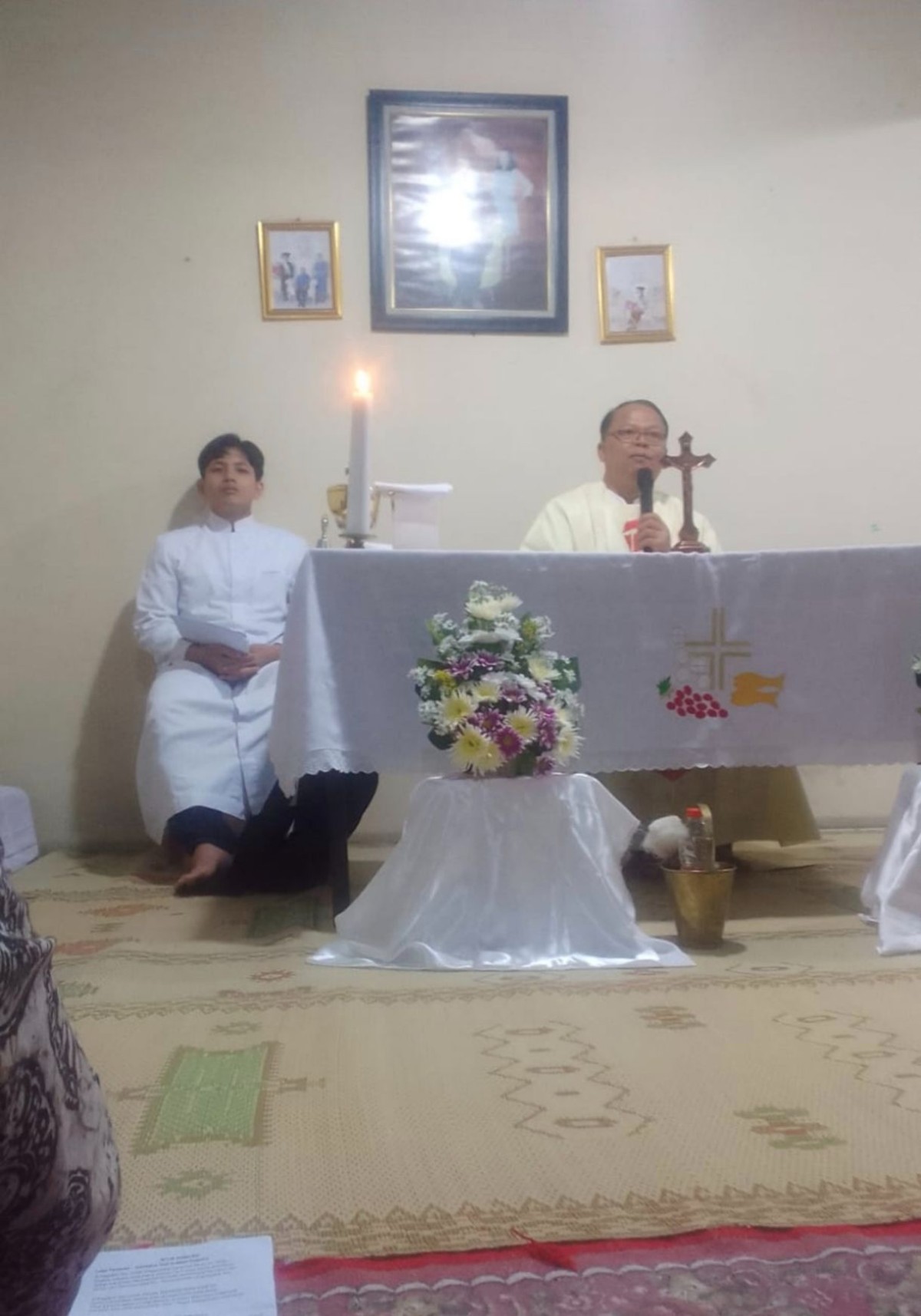 Misa 7 bulanan di Rumah Bpk Bayu Rt 01 Babadan