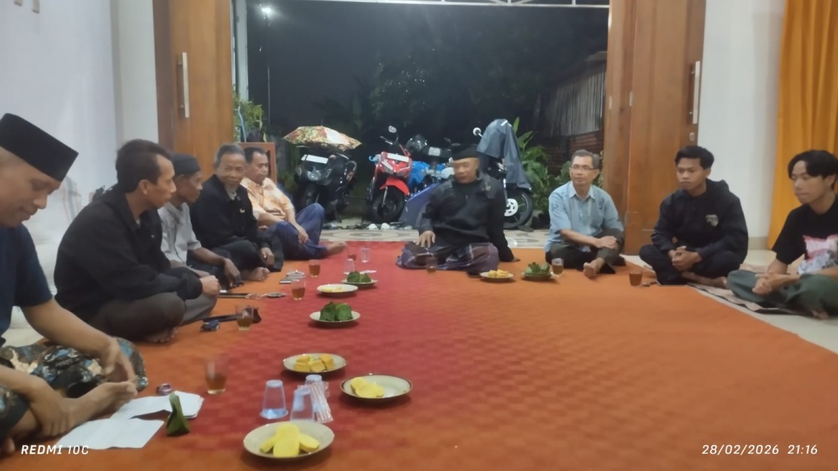 Rapat Koordinasi Persiapan Syawalan Dan Halal Bi Halal Padukuhan Pokoh