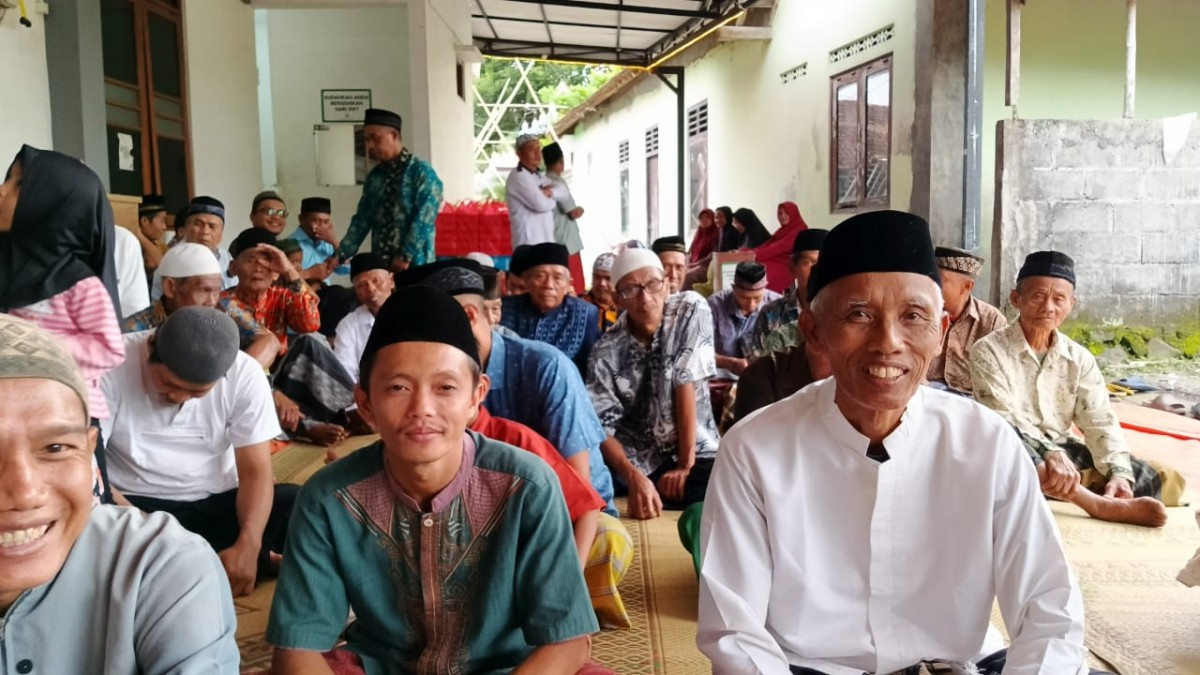 Pengajian menjelang buka bersama warga gedongan lor
